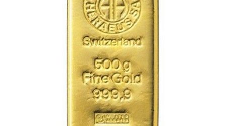 500 gram gold bullion bar