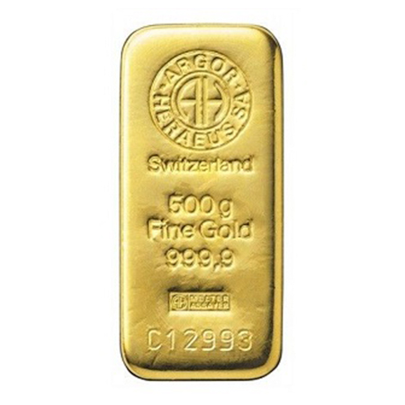 500 gram gold bullion bar