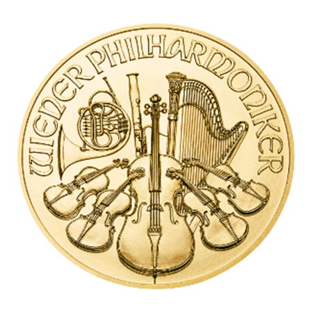 Vienna Philharmonic 1oz Gold Coin