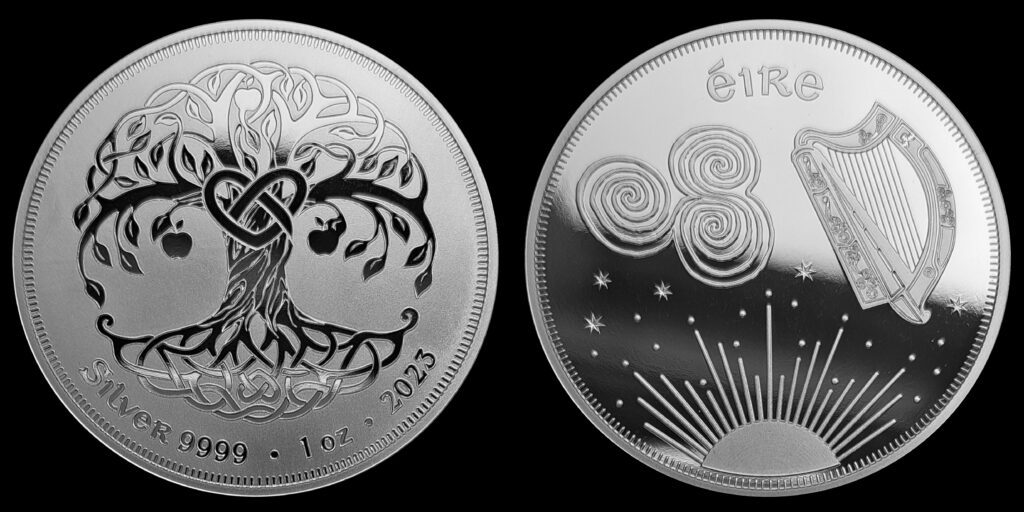 NEW COIN: 2023 1oz Silver Trees of Life - Merrion Gold